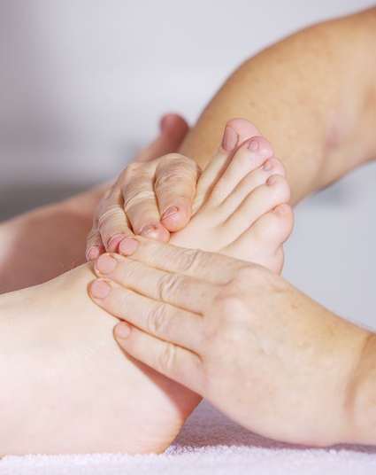 Fußreflexzonen - Massage